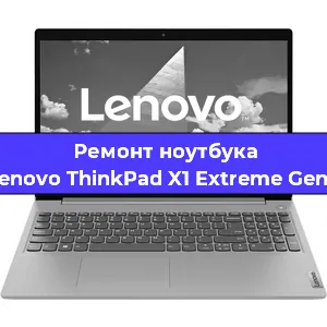 Чистка от пыли и замена термопасты на ноутбуке Lenovo ThinkPad X1 Extreme Gen2 в Челябинске